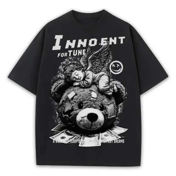 Retro Black x Innocent Fortune Heavyweight Tee - Black