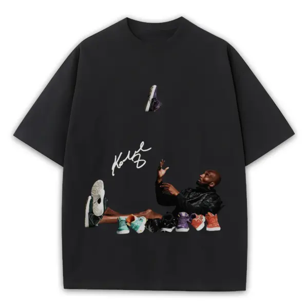 Retro Black x Kobe Bryant 'Sneakers' Heavyweight Tee - Black