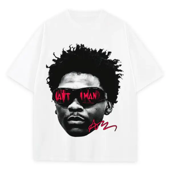Retro Red x Anthony Edwards 'Ant Man' Heavyweight Tee - White