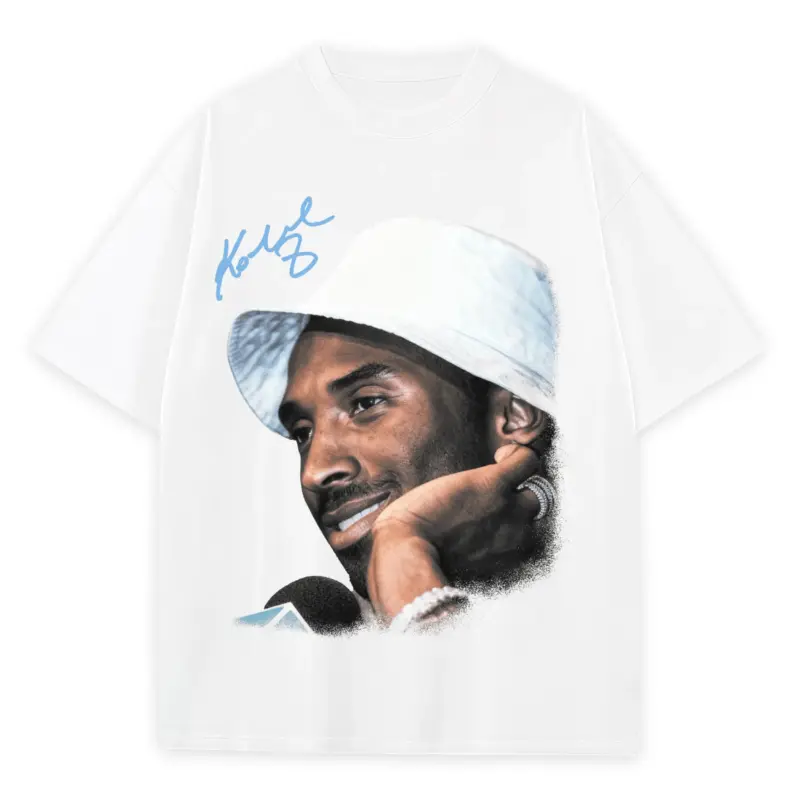University Blue x Kobe Bryant 'Bucket Hat' Heavyweight Tee - White