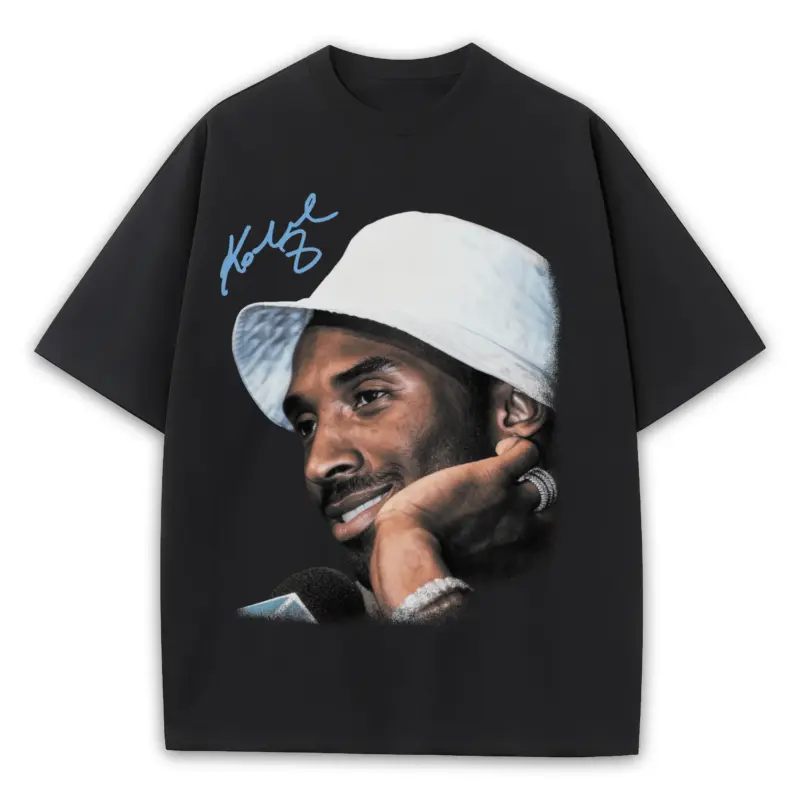 University Blue x Kobe Bryant 'Bucket Hat' Heavyweight Tee - Black