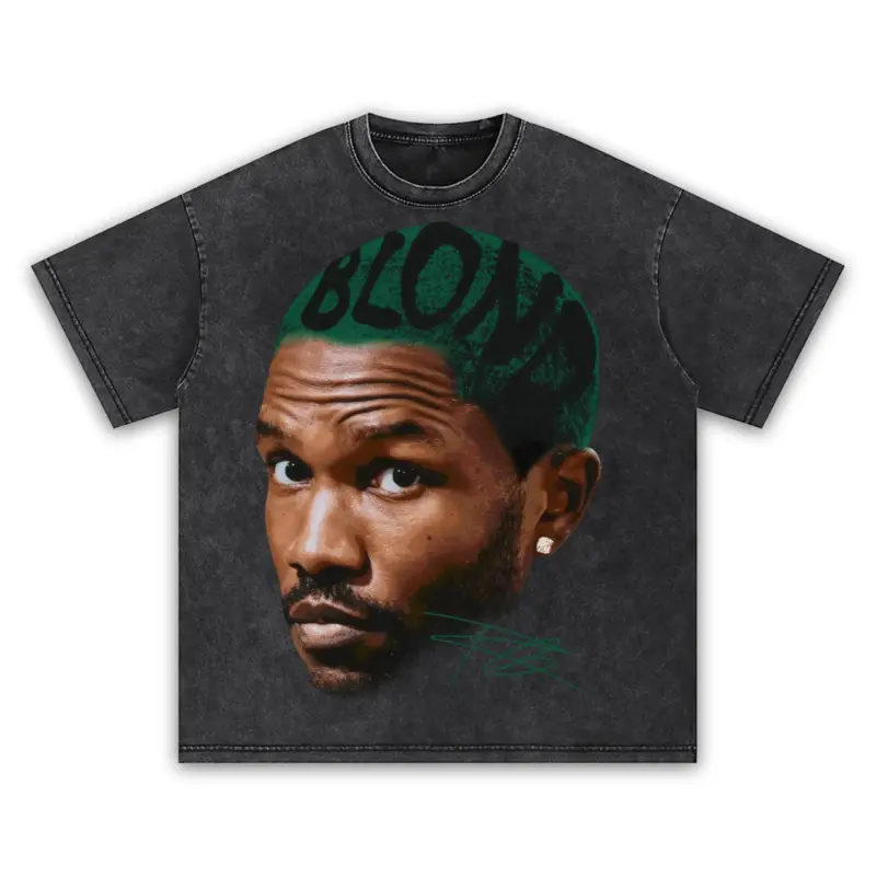 Pine Green x Frank Ocean 'Blond Hair' Vintage Acid Wash Tee