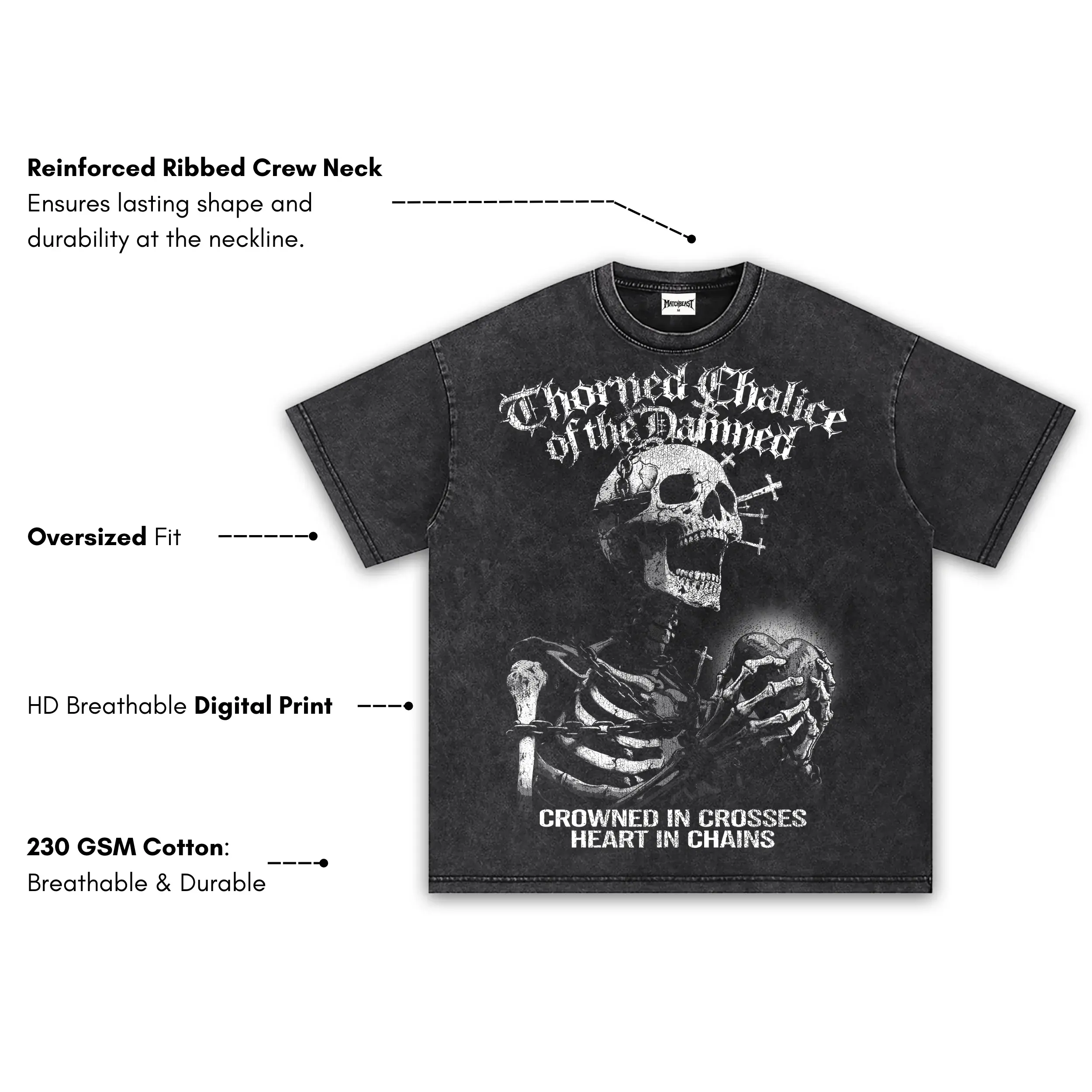 Thorned Chalice Of The Damned Vintage Wash Collection - Image 4
