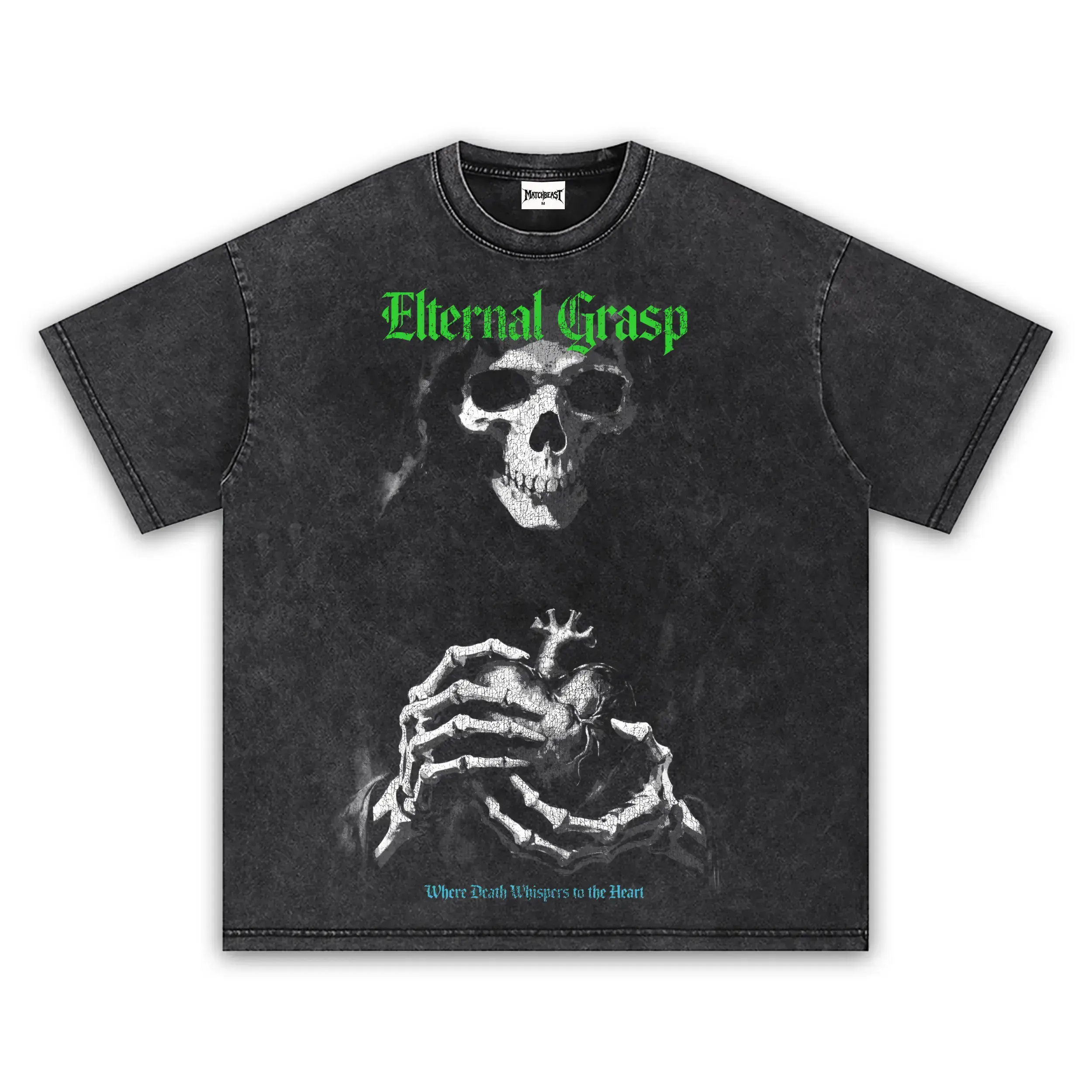 Where Death Whispers To The Heart (Lab Remix) — Vintage Acid Wash Tee