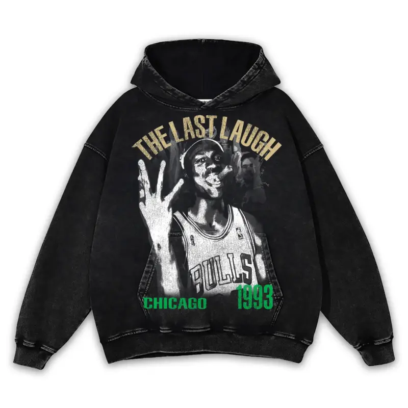 The Last Laugh (Lab Remix) — Vintage Acid Wash Hoodie