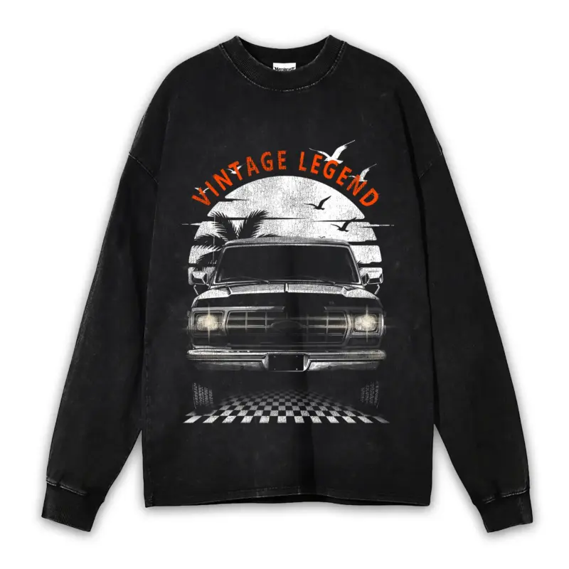 Vintage Legend (Lab Remix) — Vintage Acid Wash Long Sleeve