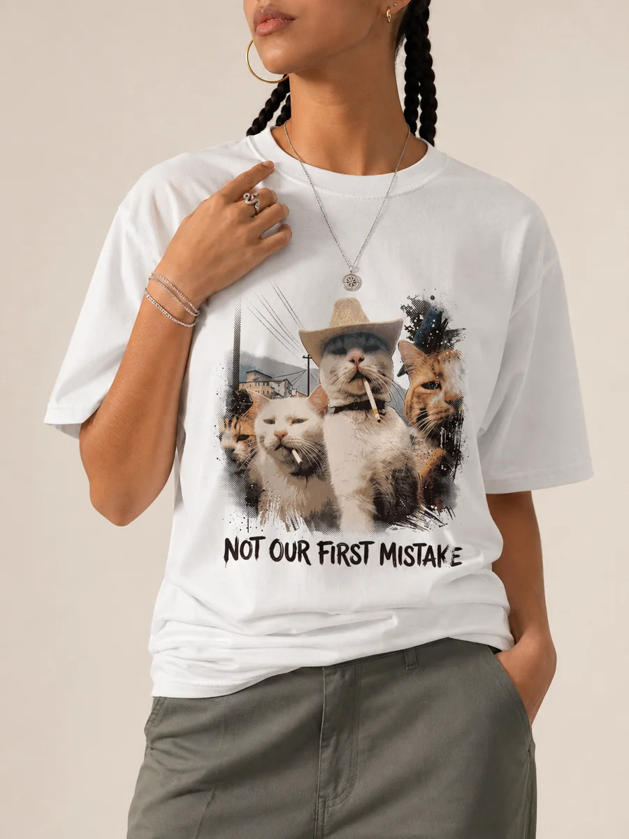 Not our first mistake cotton loose fit t shirt 1 white.webp
