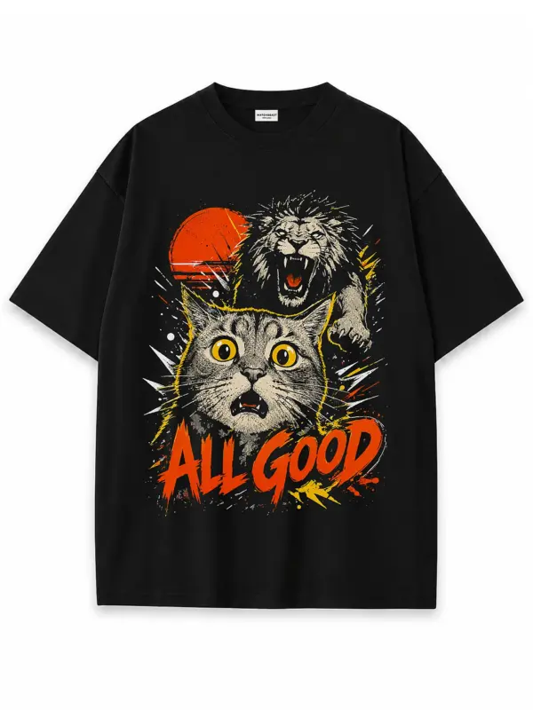 All good oversize tee 2 black