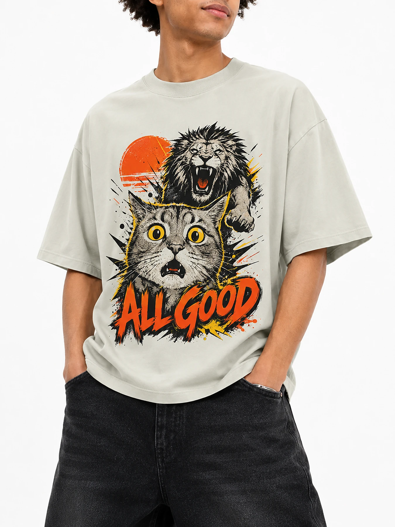 All good oversize tee details 4