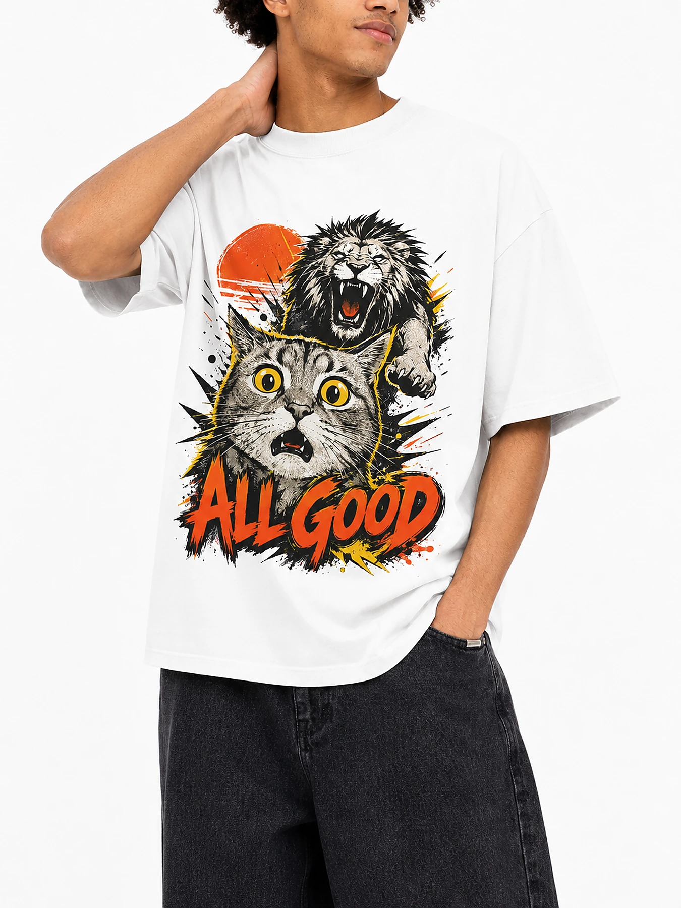 All good oversize tee details 5