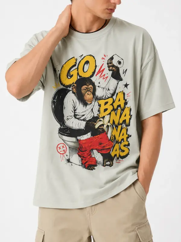 Go bananas oversize tee details 4.webp