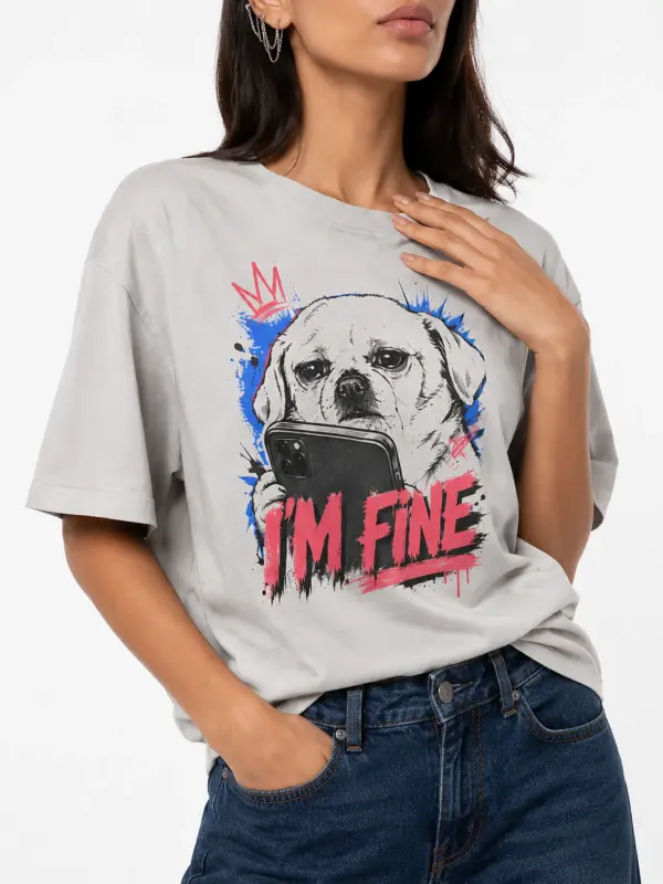 I am fine oversize tee details 1.webp