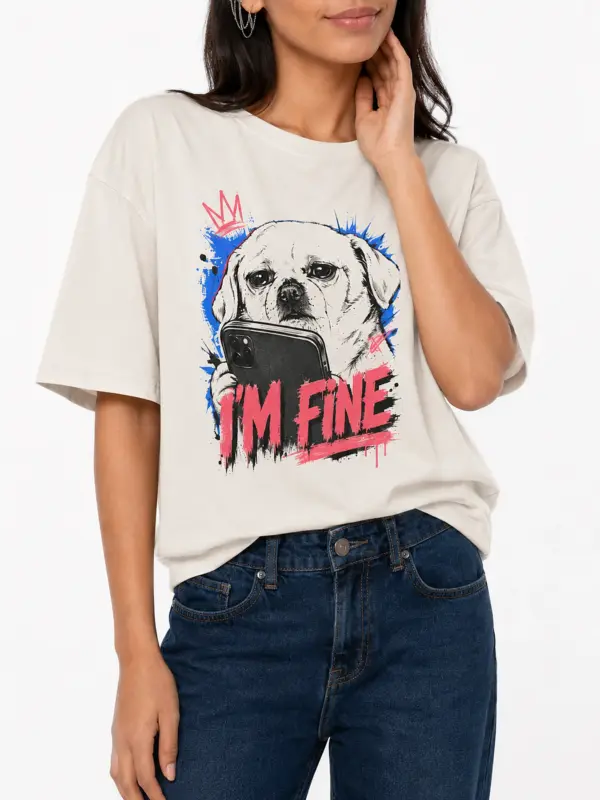 I am fine oversize tee details 3.webp