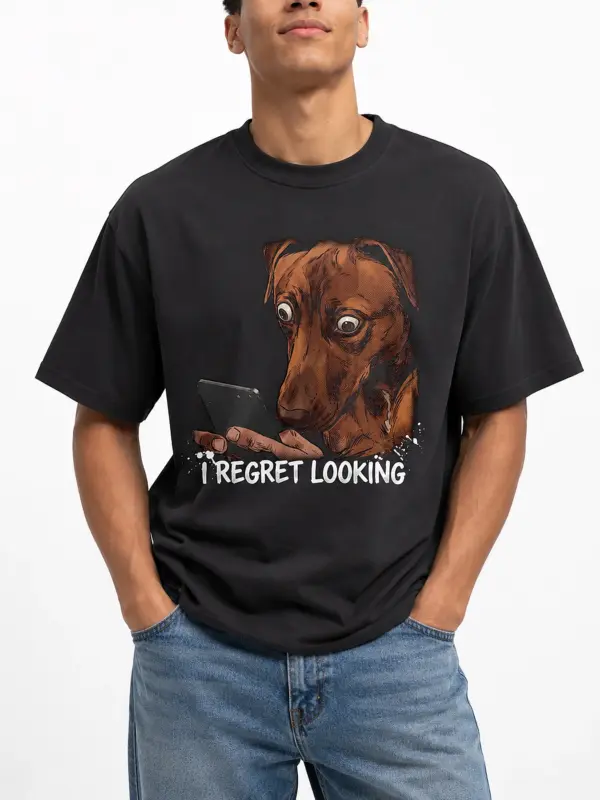 I regret looking premium combed cotton loose fit t shirt details 2.webp
