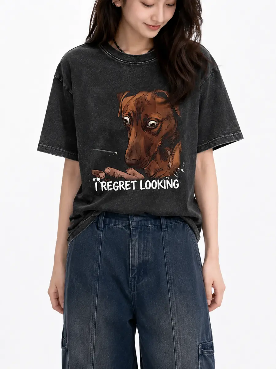 I regret looking premium combed cotton loose fit t shirt details 7.webp