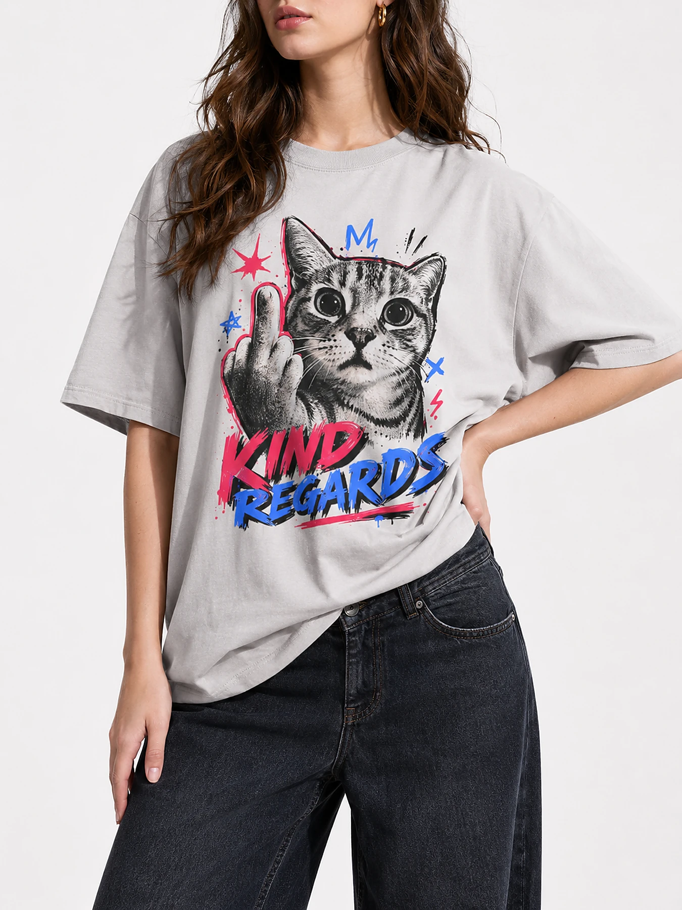Kind regards oversize tee details 1.webp