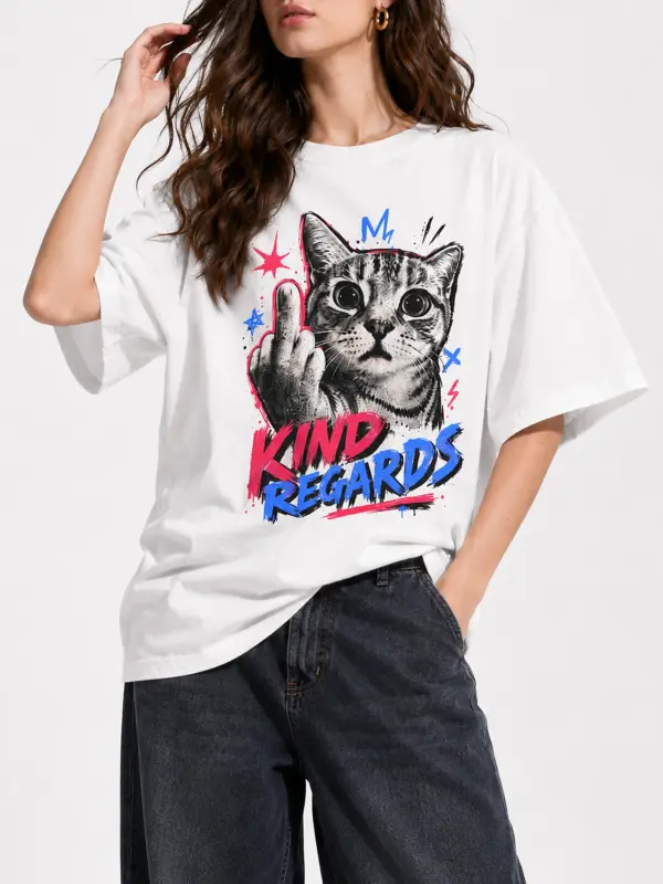 Kind regards oversize tee details 5.webp