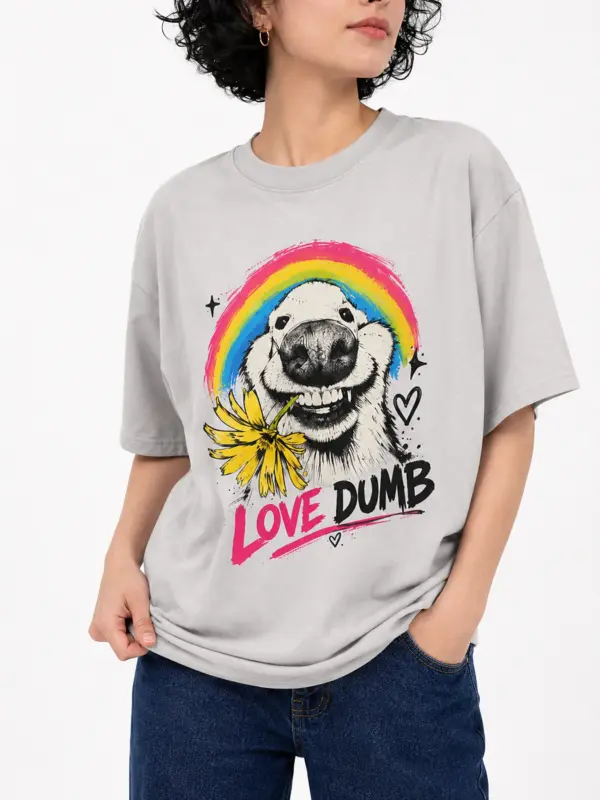Love dumb oversize tee details 1.webp