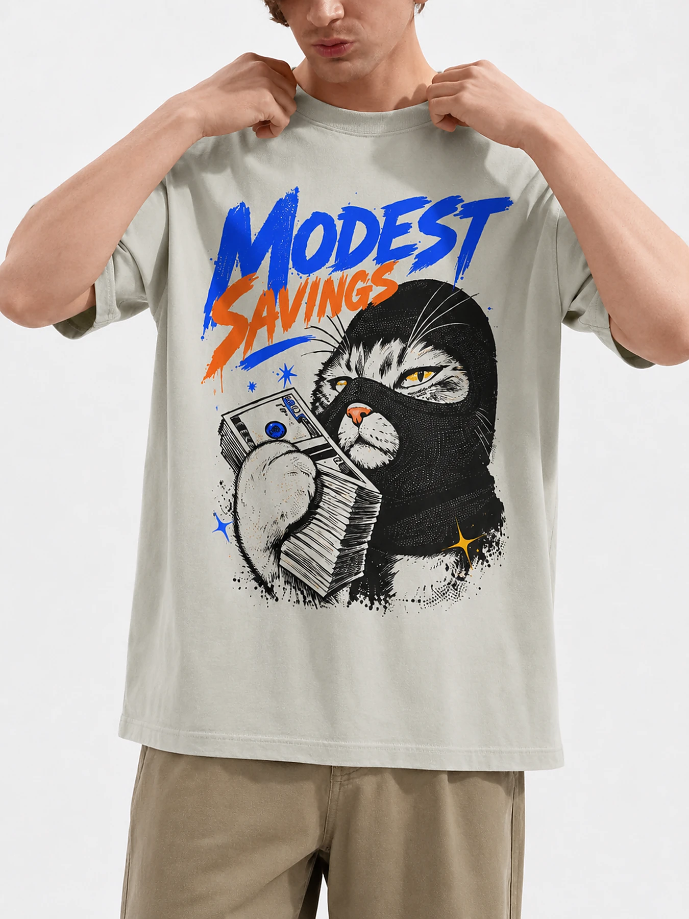 Modest savings oversize tee details 4.webp