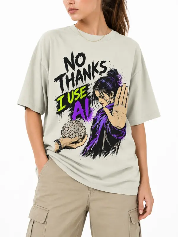 No thanks i use ai oversize tee details 4.webp