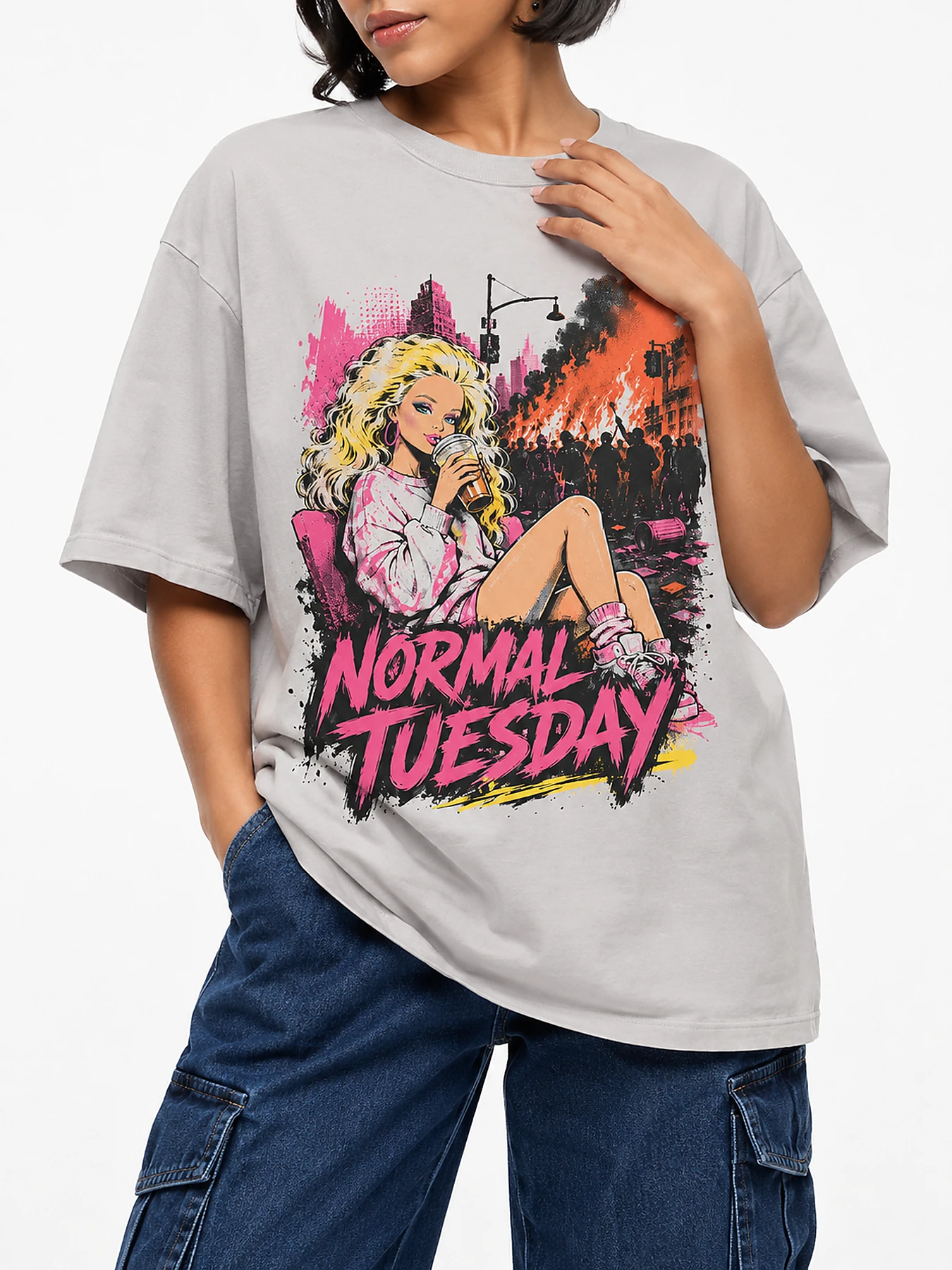 Normal tuesday oversize tee details 1.webp