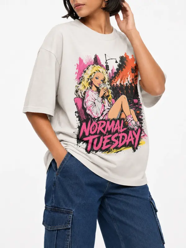 Normal tuesday oversize tee details 3.webp