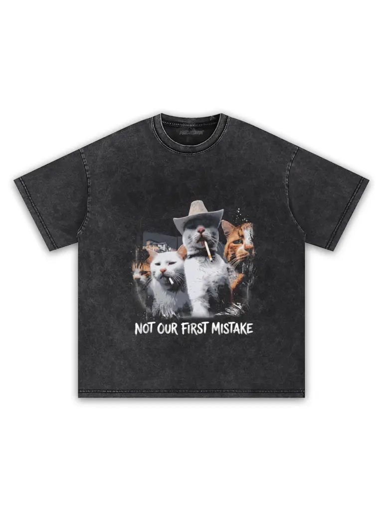 Not our first mistake loose fit 260gsm cotton t shirt 2 washed black.webp