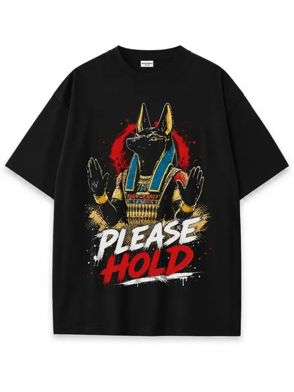 Please hold oversize tee 2 black.webp