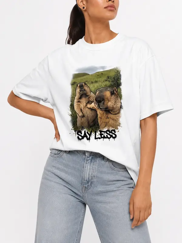 Say less 260gsm premium combed cotton loose fit streetwear t shirt details 1.webp