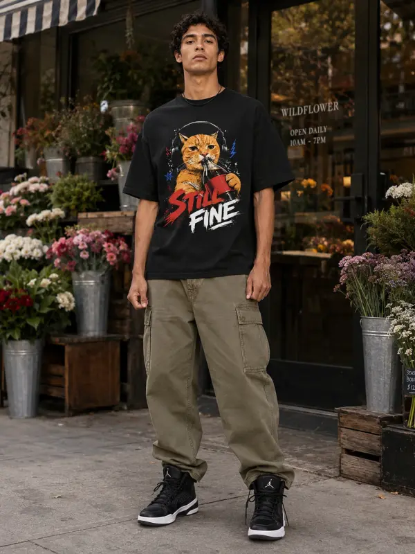 Still fine oversize tee model 1.webp