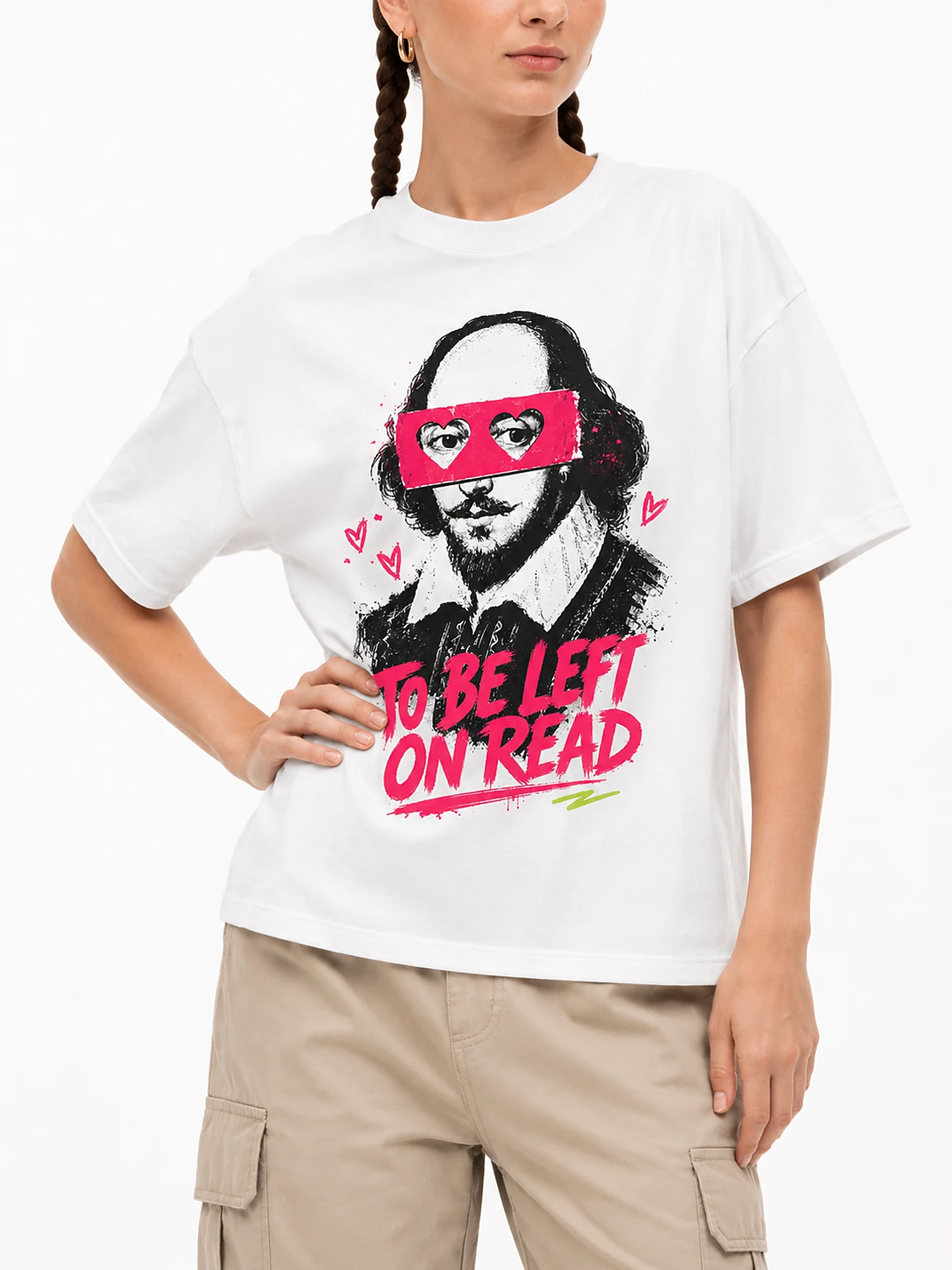 To be left on read oversize tee details 5.webp
