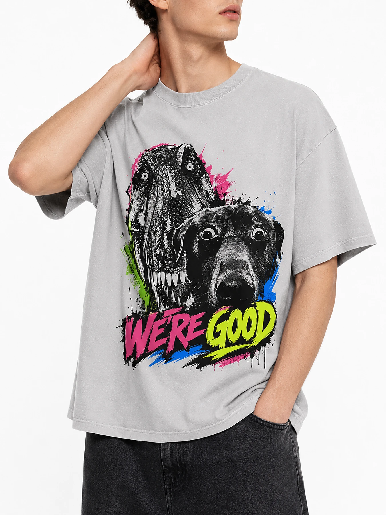 We are good oversize tee details 1.webp