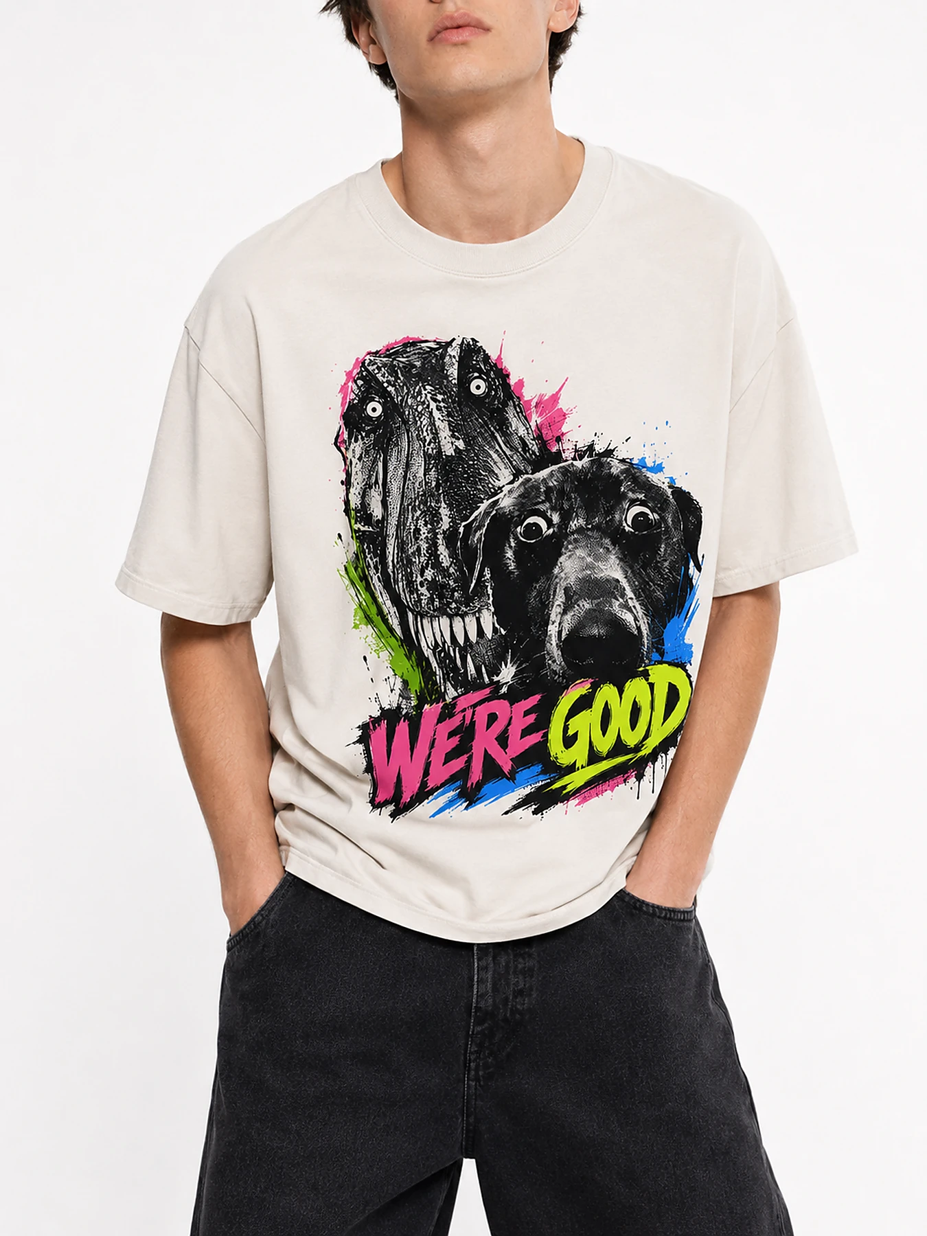 We are good oversize tee details 3.webp