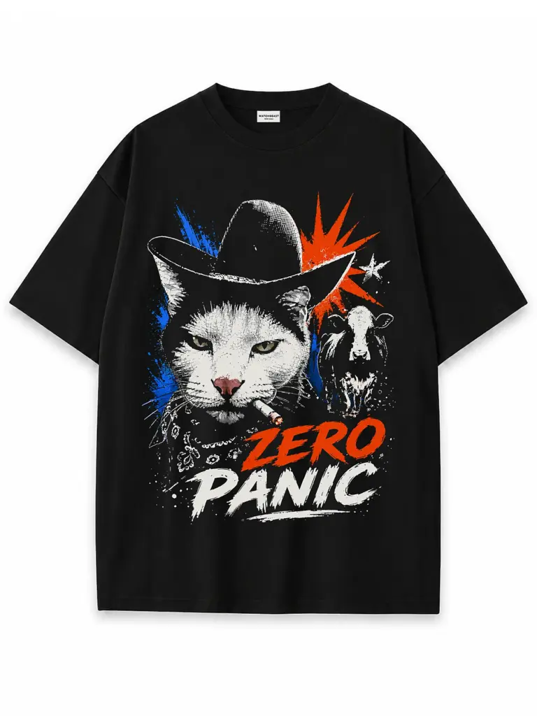 Zero panic oversize tee 2 black.webp
