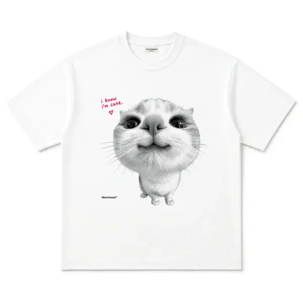 Cute face cat t shirt cute20face20cat white.webp