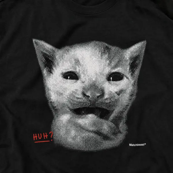Huh kitten graphic tee 3 huh20kitten print20detail.webp