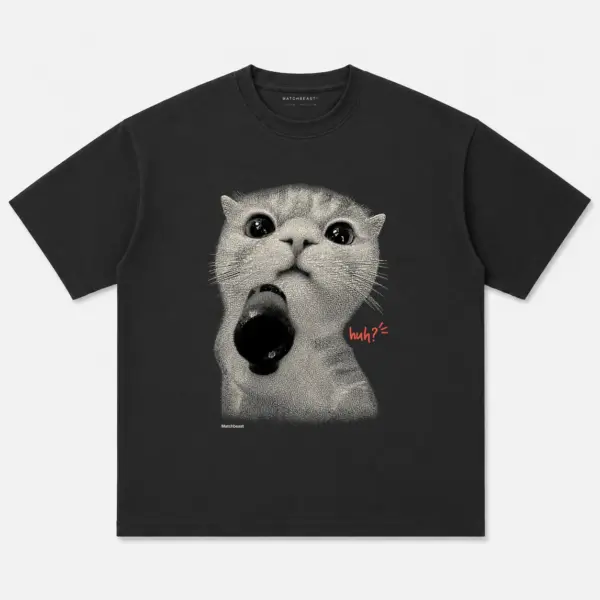Huh microphone cat graphic tee 4 huh20microphone20cat black.webp