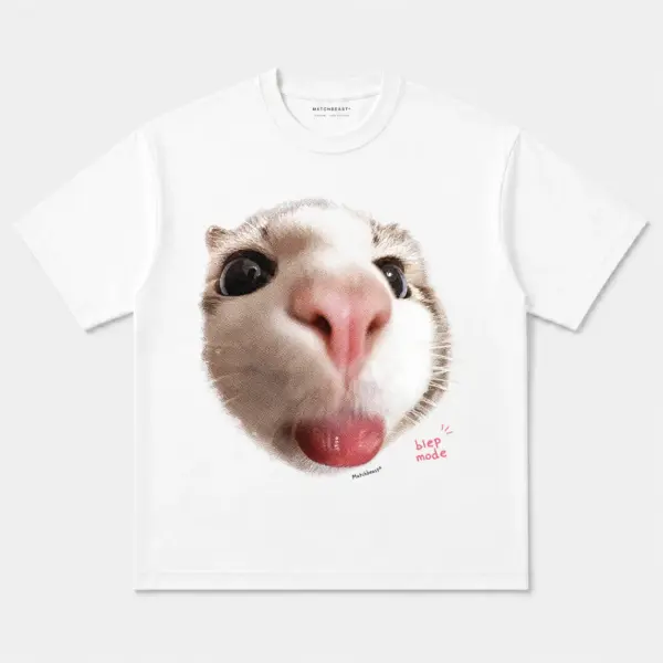 Like nope ferret graphic tee 2 like20nope20ferret white.webp