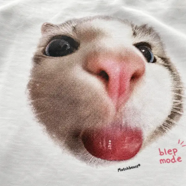 Like nope ferret graphic tee 3 like20nope20ferret print20detail.webp