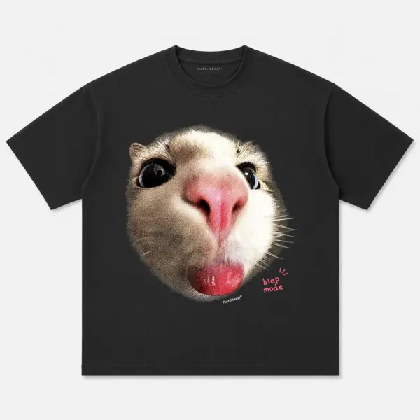 Like nope ferret graphic tee 4 like20nope20ferret black.webp