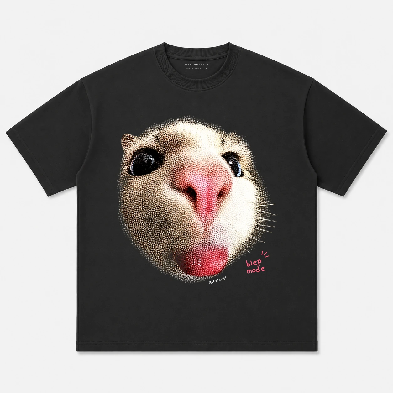 Like nope ferret graphic tee 4 like20nope20ferret black.webp