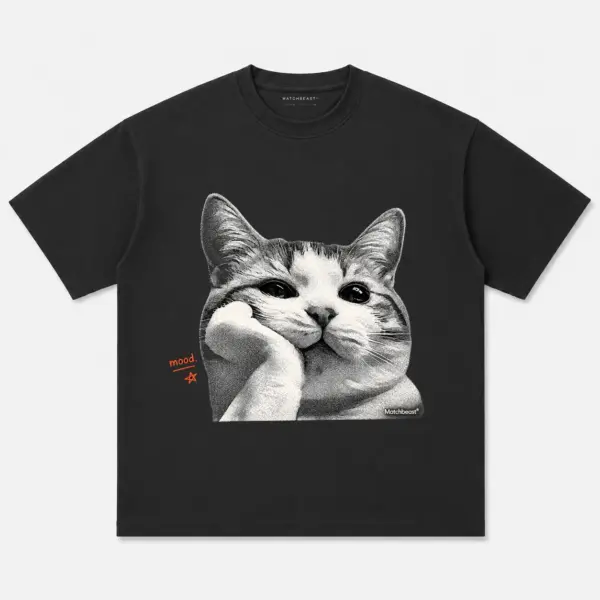 Mood cat graphic tee 2 mood20cat black.webp