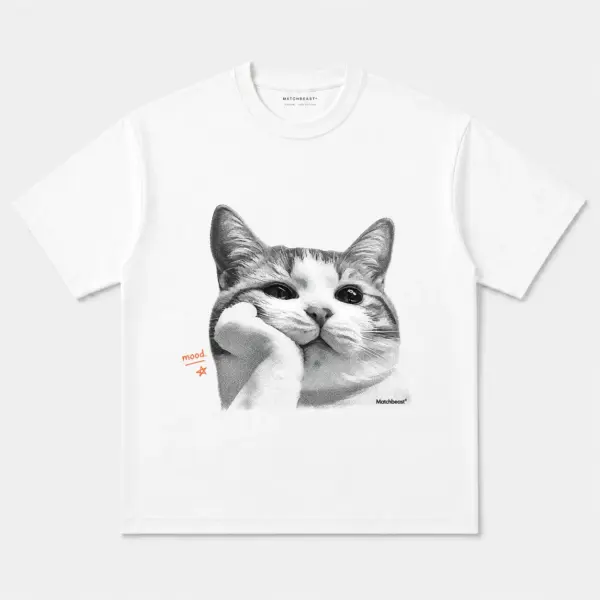 Mood cat graphic tee 4 mood20cat white.webp