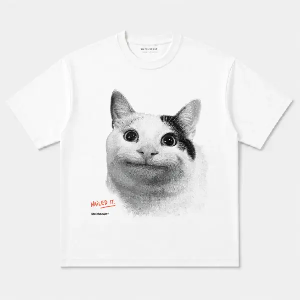 Nailed it cat graphic tee 2 nailed20it20cat white.webp