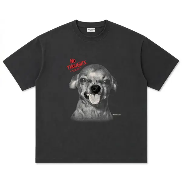 No thoughts dog t shirt no20thoughts20dog black.webp