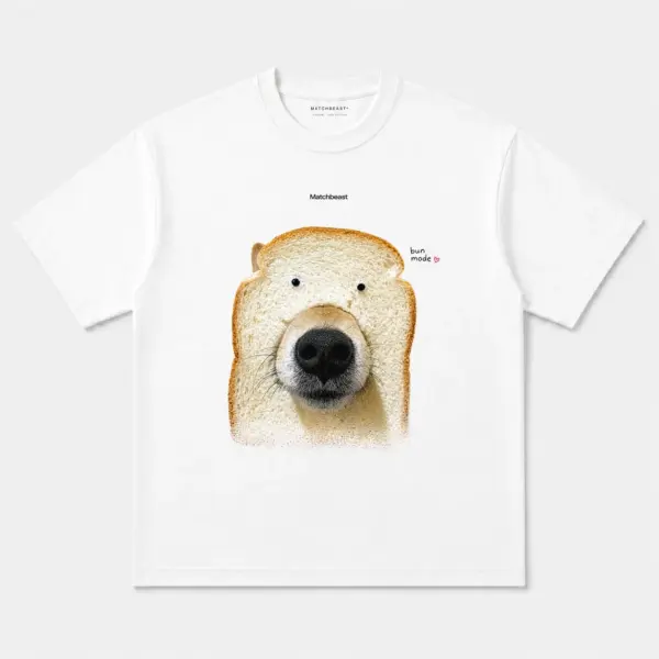 Toast dog graphic tee 2 toast20dog white.webp