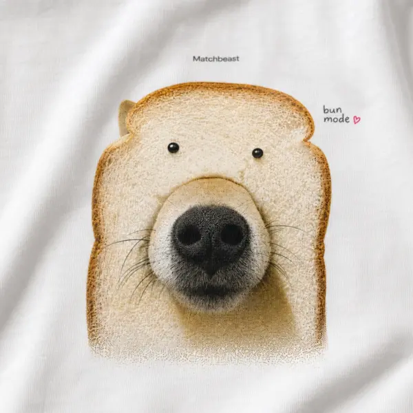 Toast dog graphic tee 3 toast20dog print20detail.webp