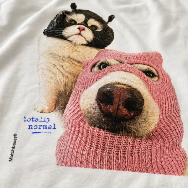 Totally normal pets graphic tee 3 totally20normal20pets print20detail.webp