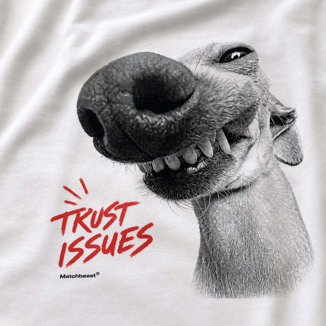 Trust issues nose dog graphic tee 3 trust20issues20nose20dog print20detail.webp