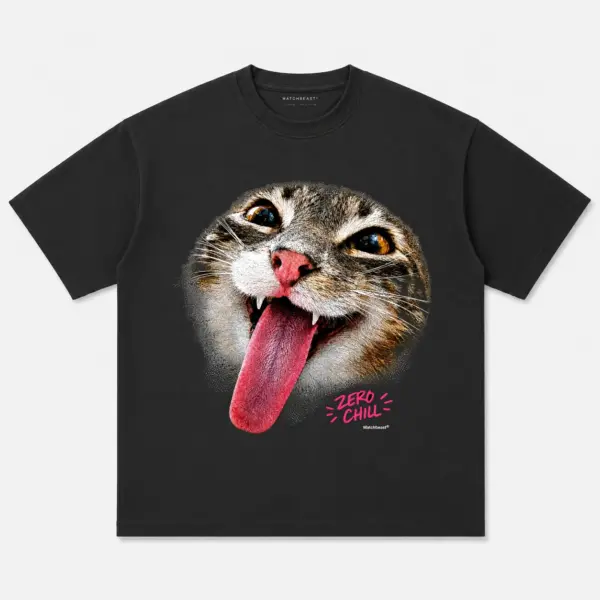 Zero chill cat graphic tee 4 zero20chill20cat black.webp